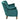 Armchair Teal Velvet BlueSkyHome UK