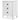 3-Tire Bedside Table Bedside Cabinet White | 3-Tire Bedside Table BlueSkyHomeUK