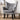Grey Velvet Armchair BlueSkyHome UK