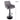 Grey velvet bar stools