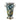 Hand Painted Ceramic with Copper Vase BlueSkyHome UK