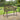 Outdoor Metal Bench Rose Pattern BlueSkyHome UK