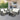 Outdoor Rattan Sofa Combination Four-piece Grey - BlueSkyHome UK