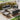 Rattan Corner Sofa Set – 6-7 Seater Outdoor Lounge with Grey Cushions 1