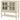 small kitchen cabinets Small Kitchen Cabinets | Small Buffet Cabinet with two doors and shelves 88*36*88 cm Light Brown BlueSkyHomeUK
