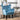 velvet armchair Velvet Armchair Mid Century Wingback Blue Armchair BlueSkyHomeUK