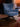 Wink Back Blue Armchair - BlueSkyHome UK