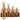 Wooden Rabbits Family set of 4 - BlueSkyHome UK