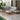 Mixed Khaki Rattan Corner Sofa Set 1