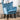 velvet armchair Velvet Armchair Mid Century Wingback Blue Armchair BlueSkyHomeUK